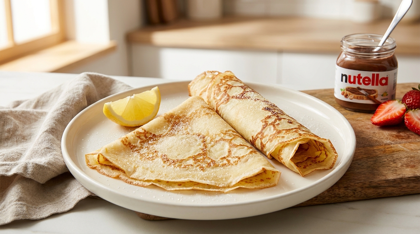 Simple French Crepes